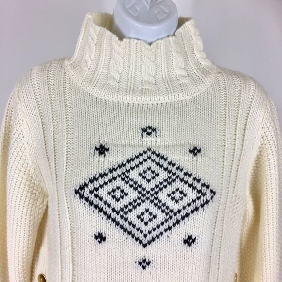 The Reeds J. Crew Turtleneck Sweater M Wool Blend - Picture 2 of 7